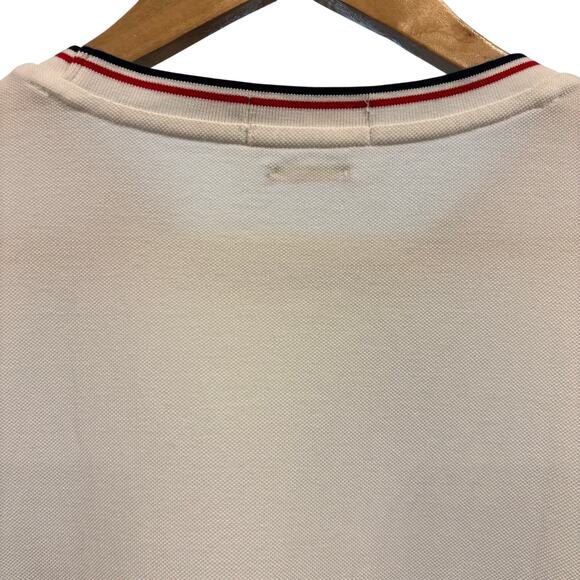 Y2K Polo Ralph Lauren white shirt, striped color, Size XL - Picture 5 of 8